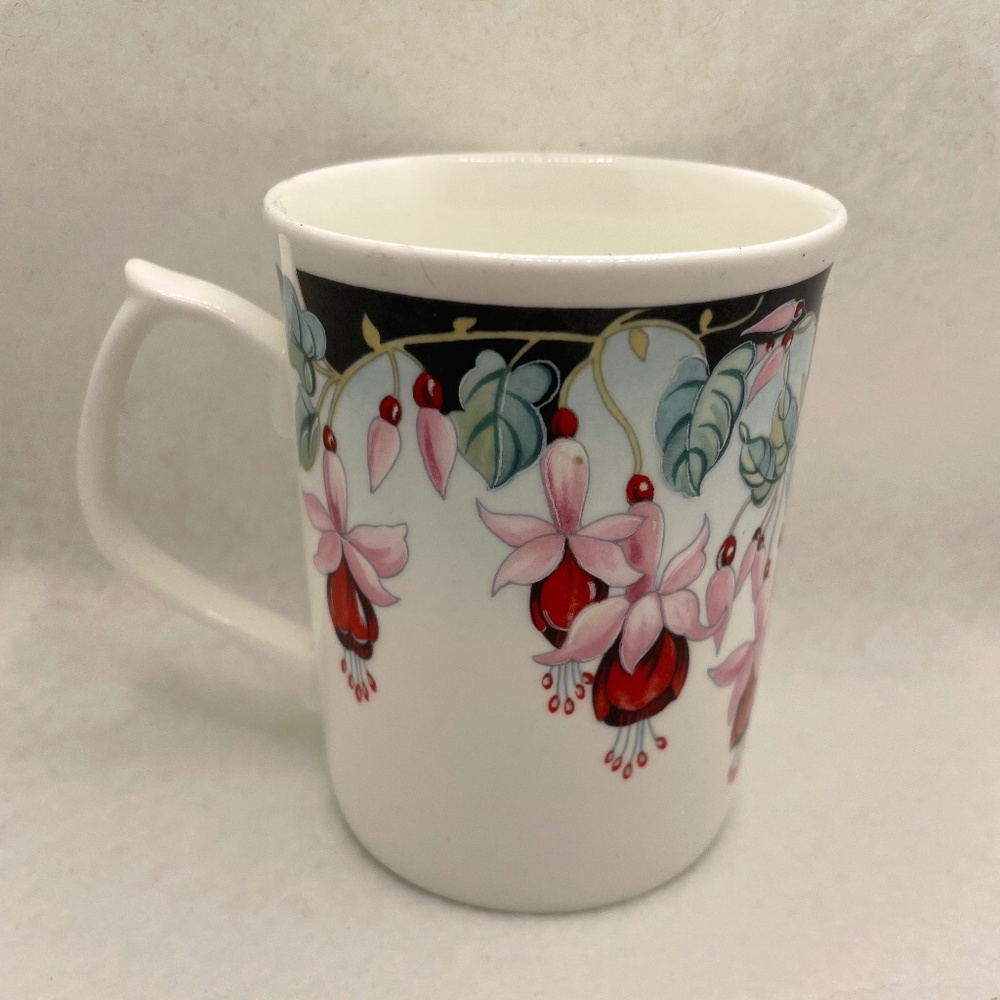 Vintage Fine Bone China Floral Tea/Coffee Mug | Made in 1940s England